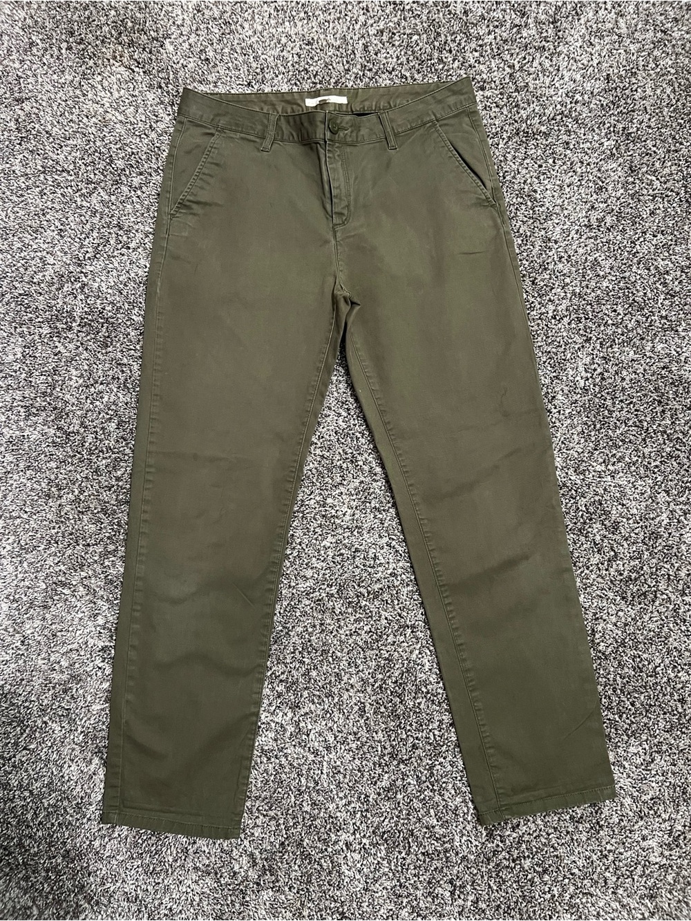 Vans Olive Green Chino Ankle Pants
Jr. Size 7